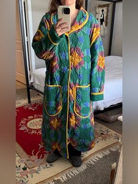 Handmade Vintage Quilt Coat